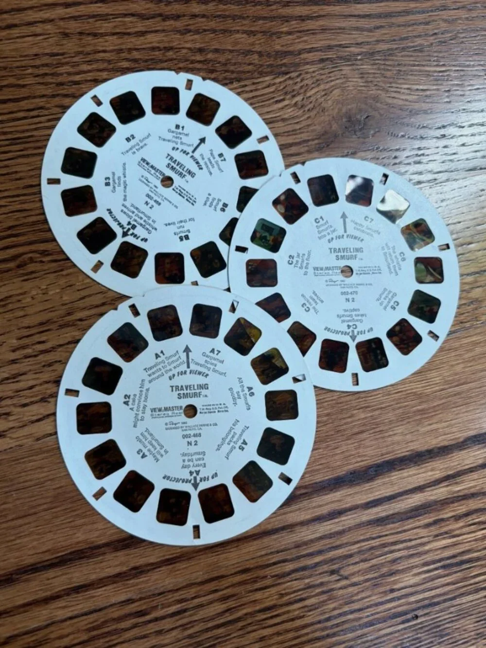 VIEW MASTER LOT 32 REELS 3D DISNEY SMURFS GARFIELD PEANUTS BAMBI PEANUTS SET